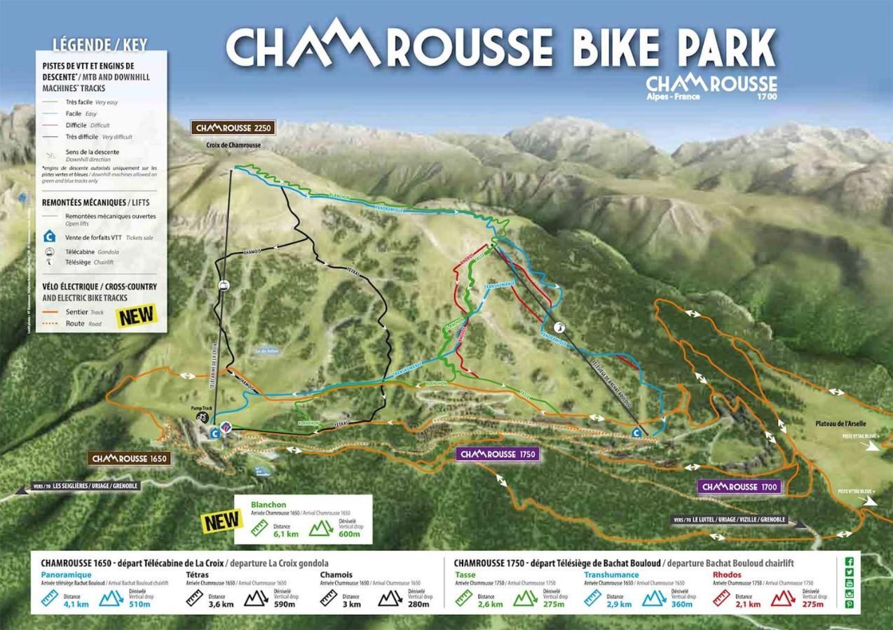 Charmant Studio Cabine Cocoon A 100 M Des Pistes Chamrousse Eksteriør bilde